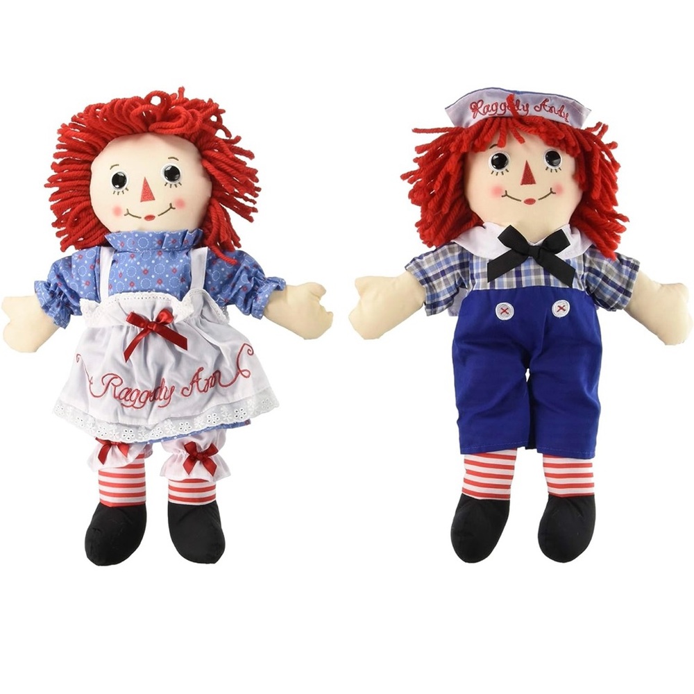 Raggedy Ann & Andy Plush Stuffies
